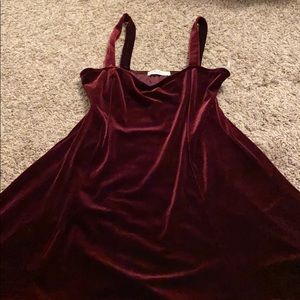 Velvet Sweetheart Dress